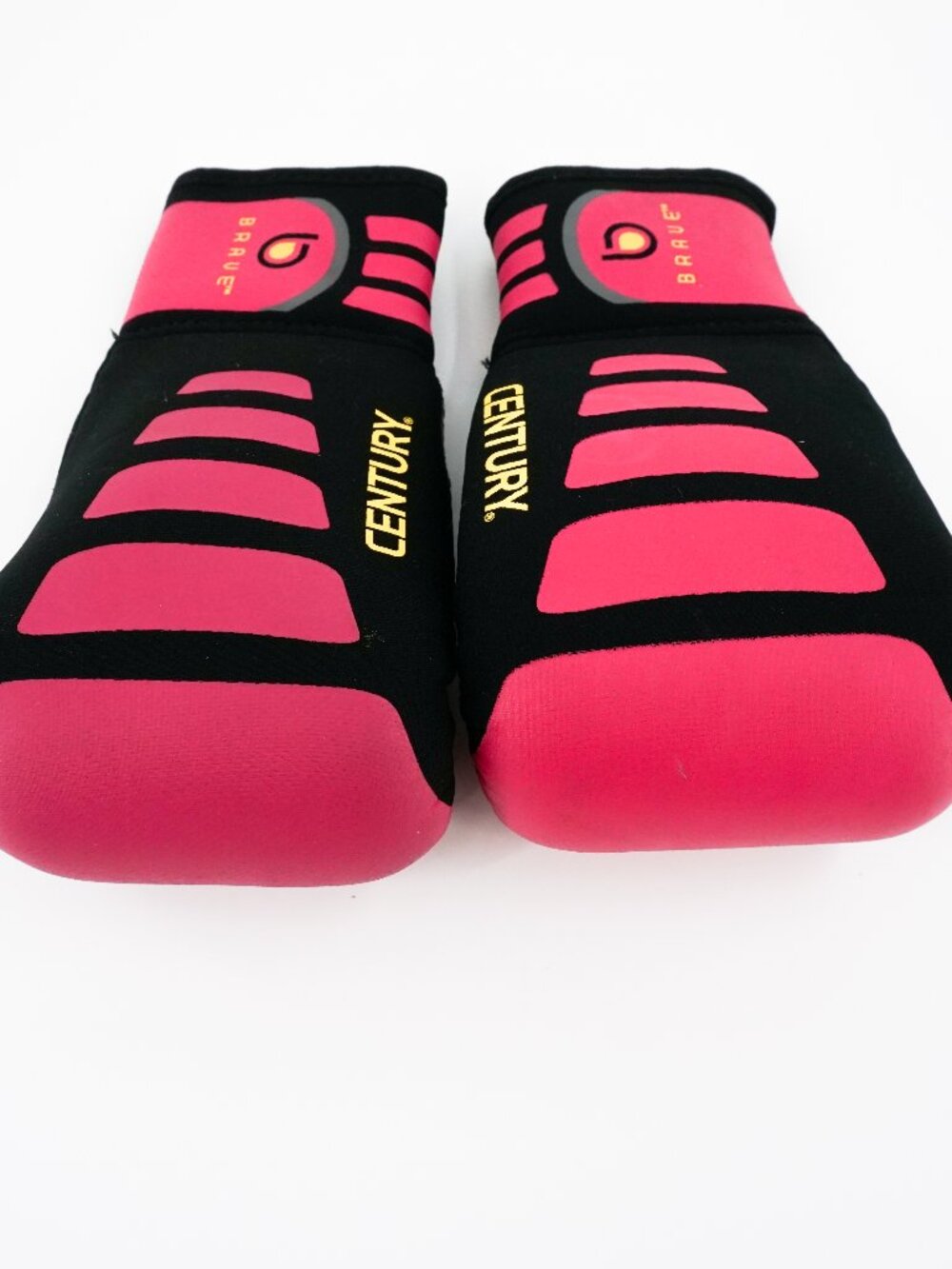 Century BRAVE Women's Boxing Gloves 10 oz Black with Pink